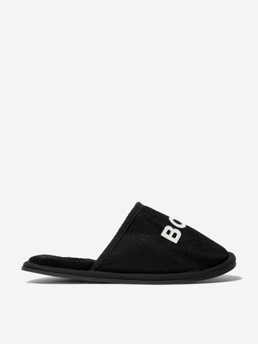 Teen BOSS Footwear | Boss - Boys Logo Sliders | Childsplay Clothing