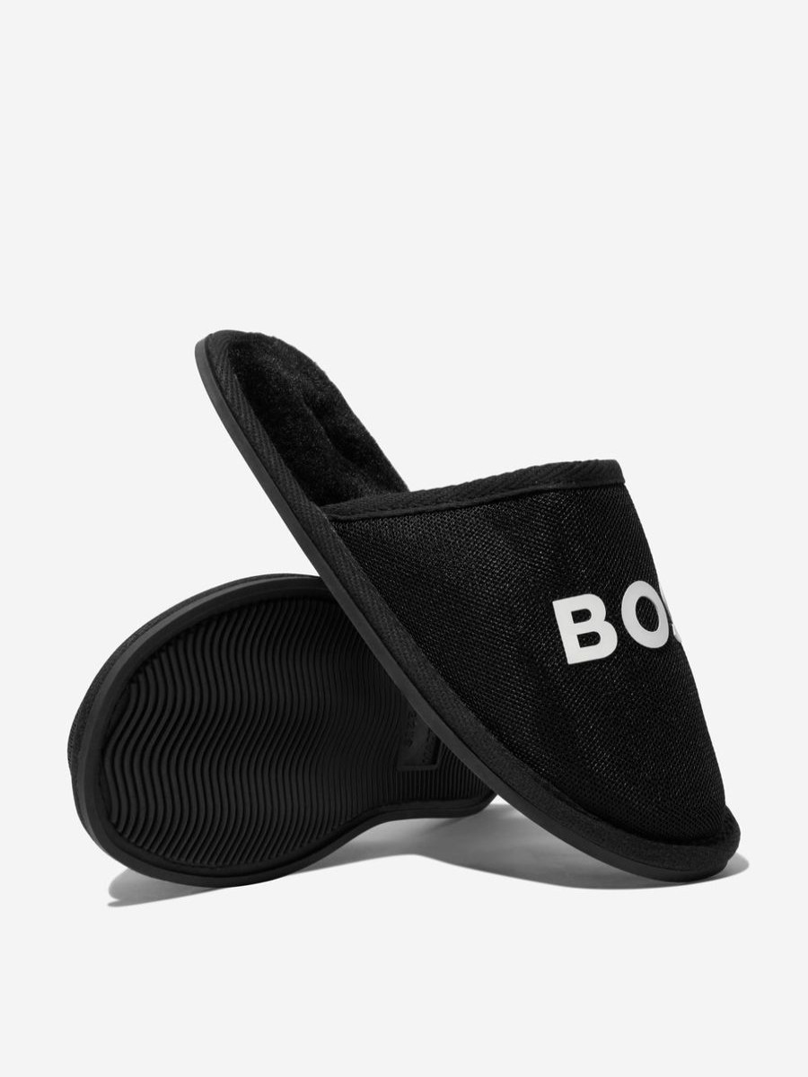 Teen BOSS Footwear | Boss - Boys Logo Sliders | Childsplay Clothing