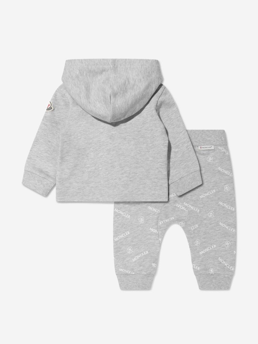 Baby Moncler Enfant Tracksuits | Baby Logo Tracksuit In Grey