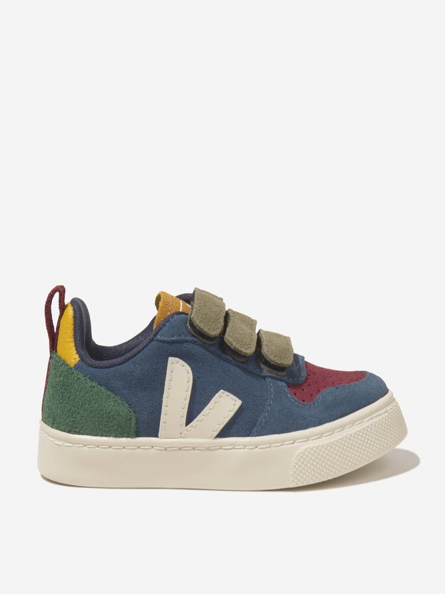 Teen Veja Footwear | Kids Suede V-10 Trainers