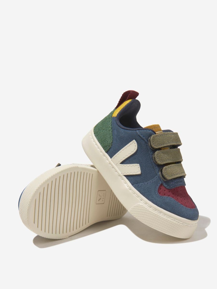 Teen Veja Footwear | Kids Suede V-10 Trainers