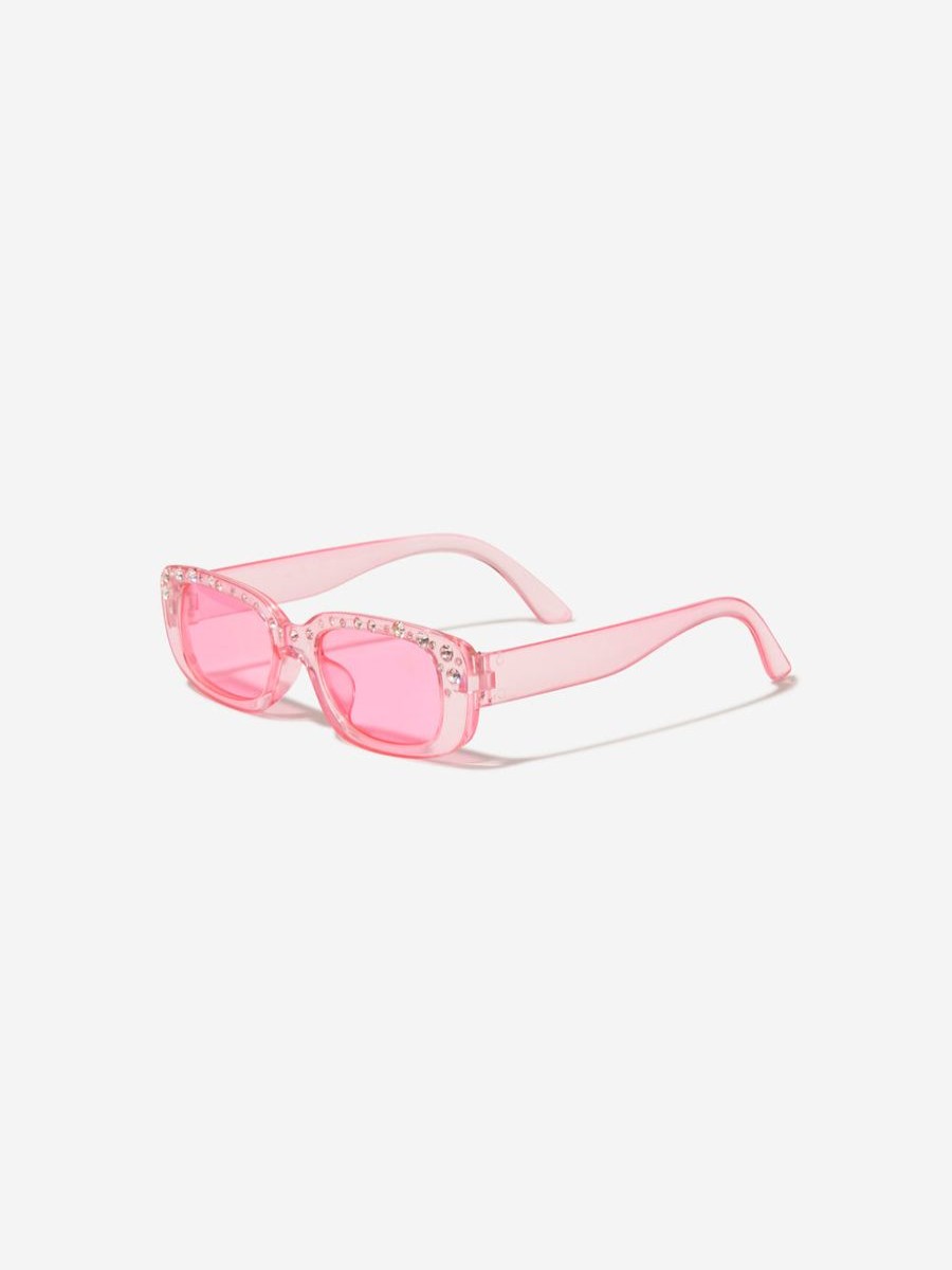 Girls Monnalisa Sunglasses | Girls Colour Sunglasses With Case In Pink