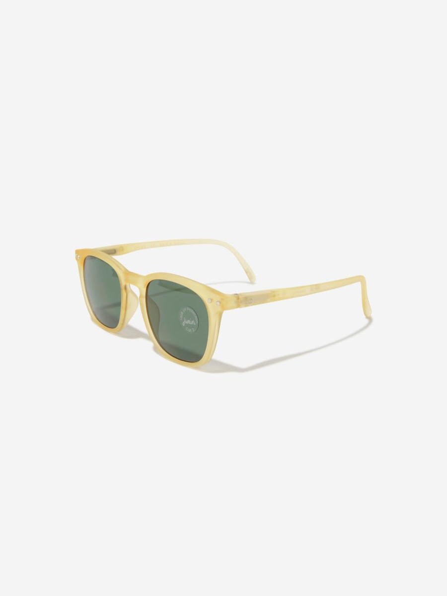 Girls Izipizi Sunglasses | Kids Iconic Trapeze Sunglasses In Yellow