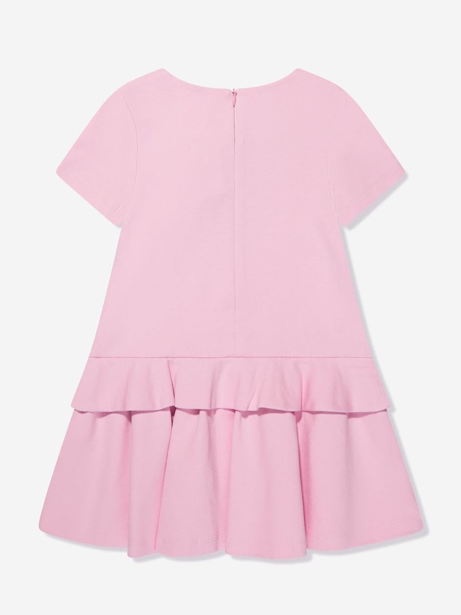 Teen Moschino Kids Dresses | Girls Bag Print Jersey Dress In Pink