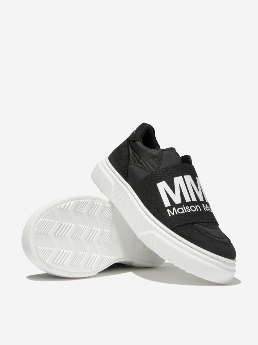 Girls MM6 Maison Margiela Sneakers | Unisex Logo Slip On Trainers