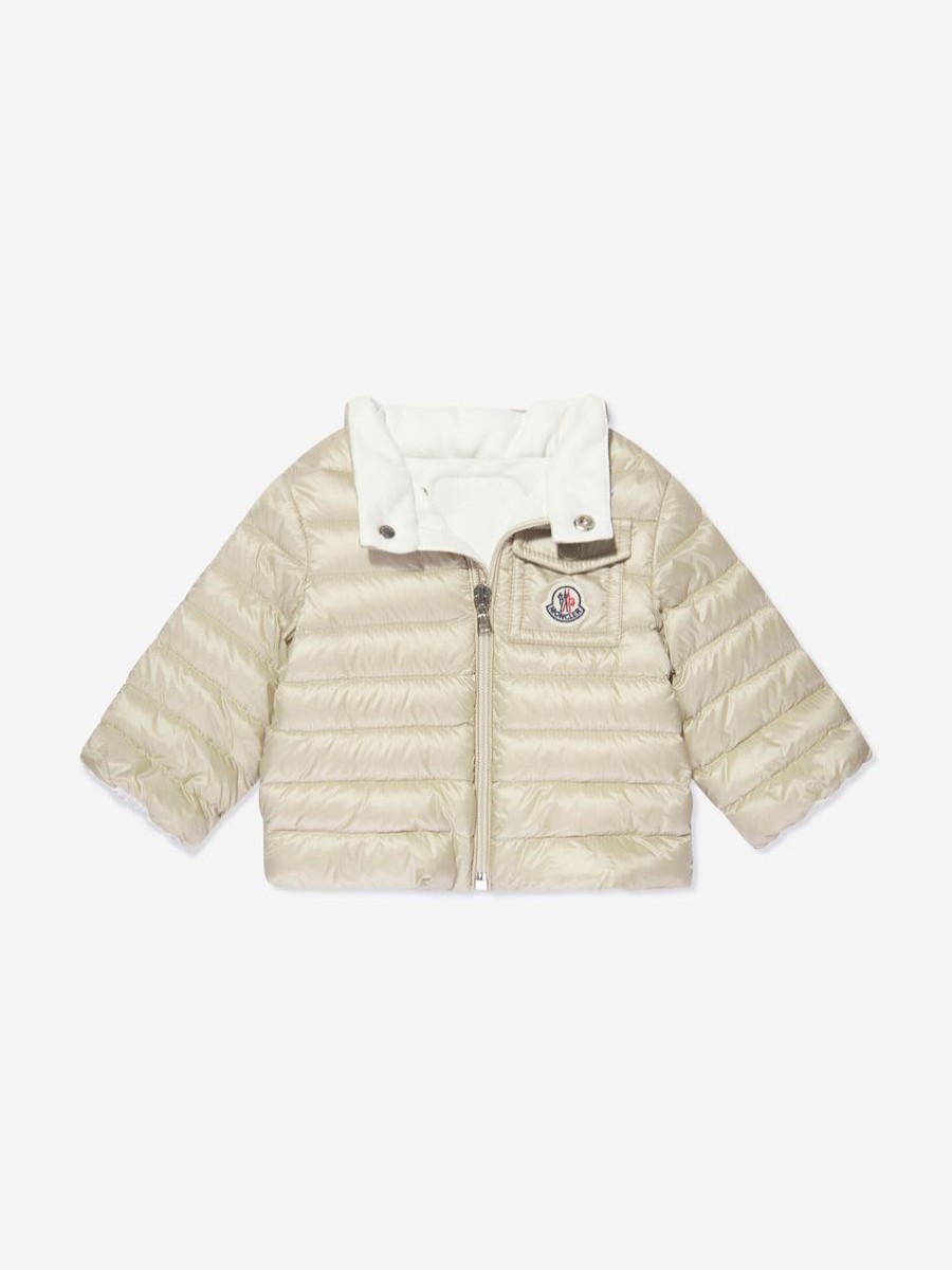 Baby Moncler Enfant Coats & Jackets | Baby Down Padded Baigal Jacket In Beige