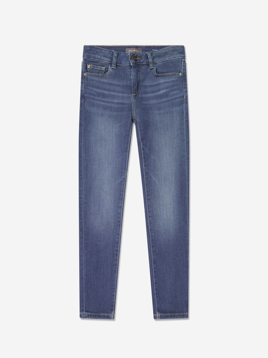 Girls DL1961 Jeans | Girls Chloe Skinny Fit Jeans In Blue