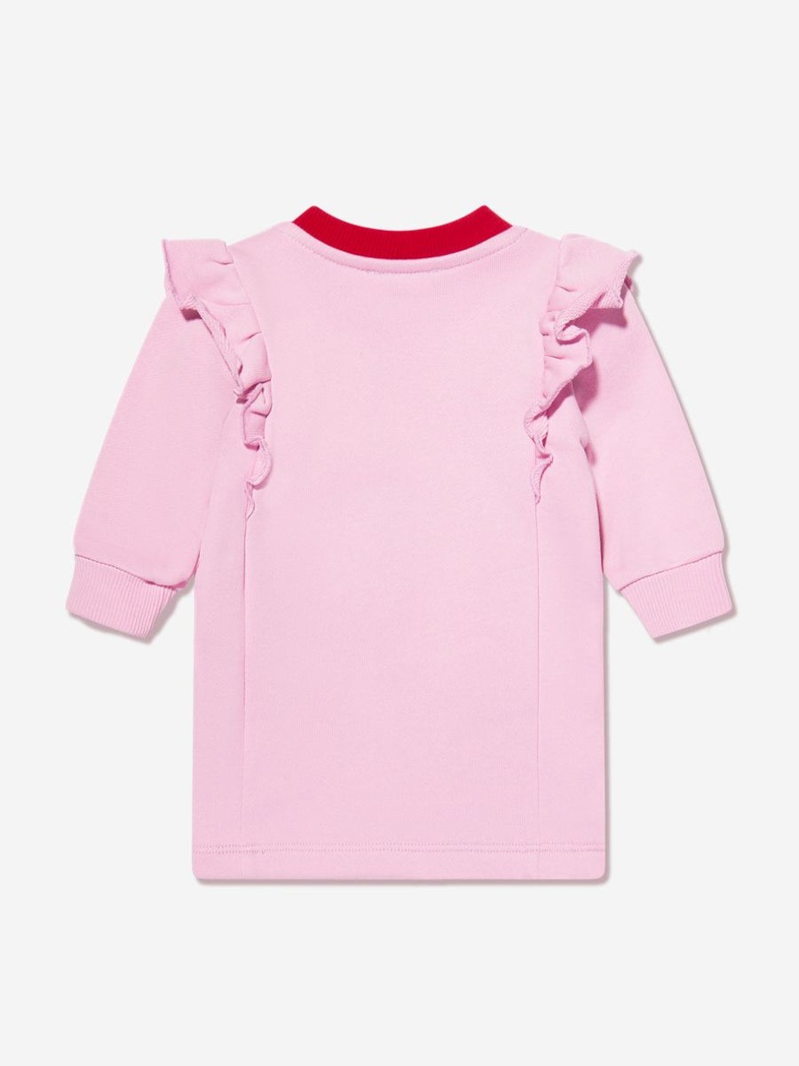 Baby KENZO KIDS Dresses | Baby Girls Frilly Sweater Dress In Pink