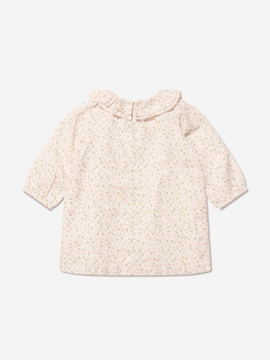 Baby Bonpoint Dresses | Baby Girls Flavili Dress In Pink