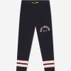 Girls Off-White Leggings | Girls Team 23 Leggings In Black