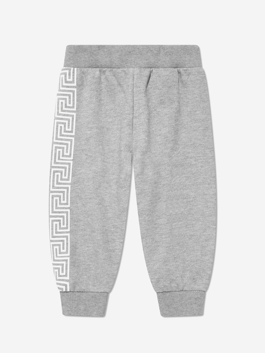 Baby Versace Sweatpants | Baby Boys La Greca Joggers In Grey