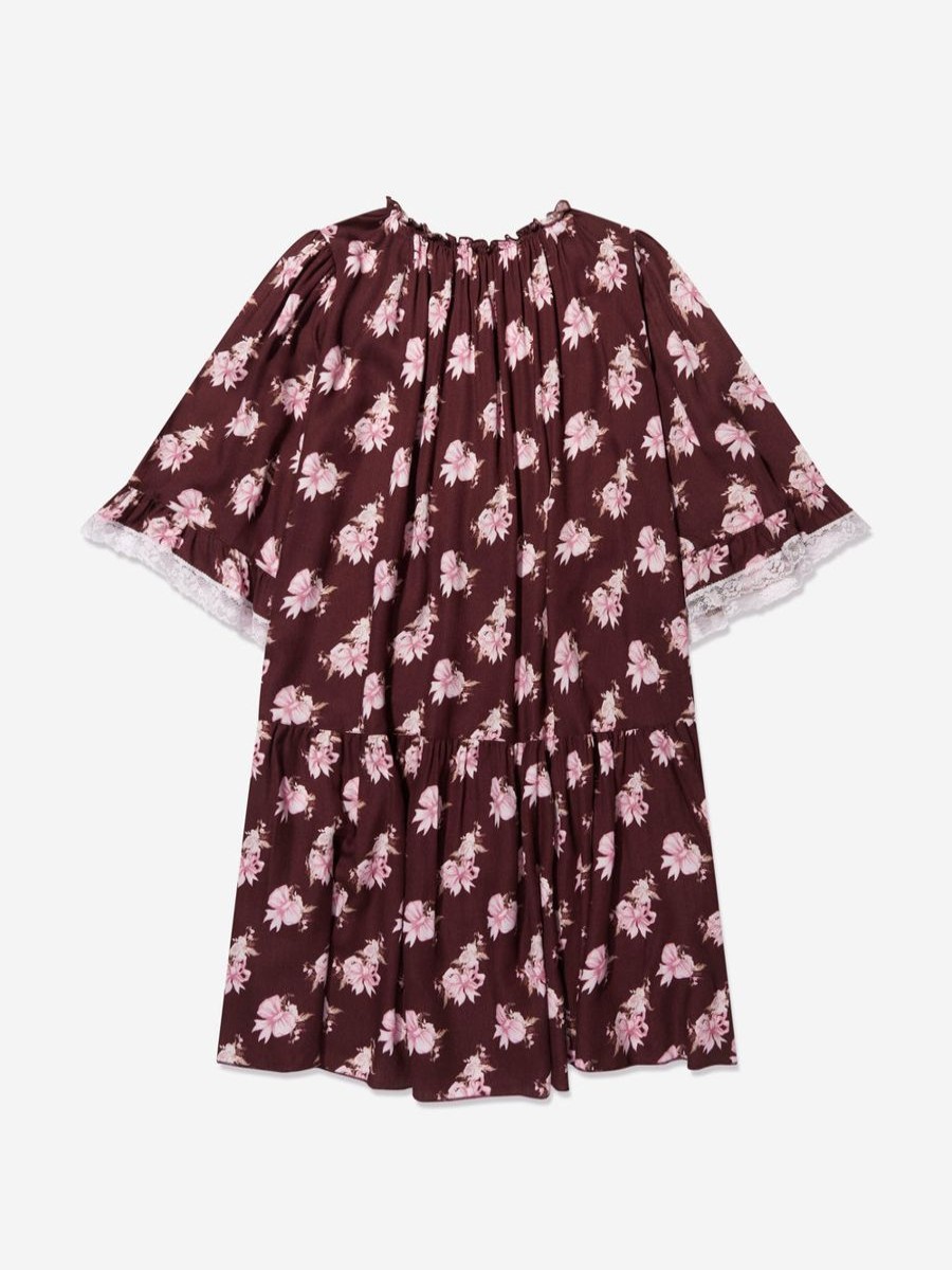 Girls Amiki Children Nightwear & Pyjamas | Girls Phoebe Nightdress In Red