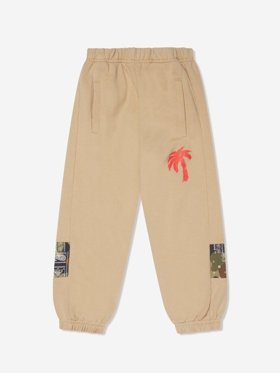 Teen Palm Angels Shorts | Boys Palm Brush Camo Joggers In Beige