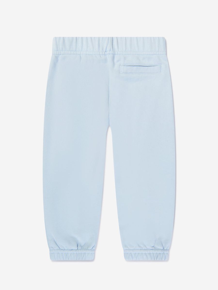 Baby Palm Angels Sweatpants | Baby Boys Curved Logo Joggers In Blue