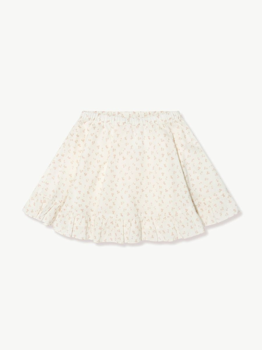 Teen Bonpoint Sweatshirts & Hoodies | Bonpoint - Girls Clarissa Skirt In White | Childsplay Clothing