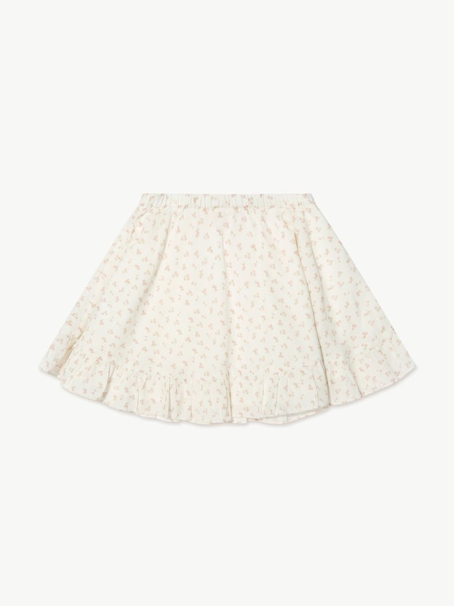 Teen Bonpoint Sweatshirts & Hoodies | Bonpoint - Girls Clarissa Skirt In White | Childsplay Clothing