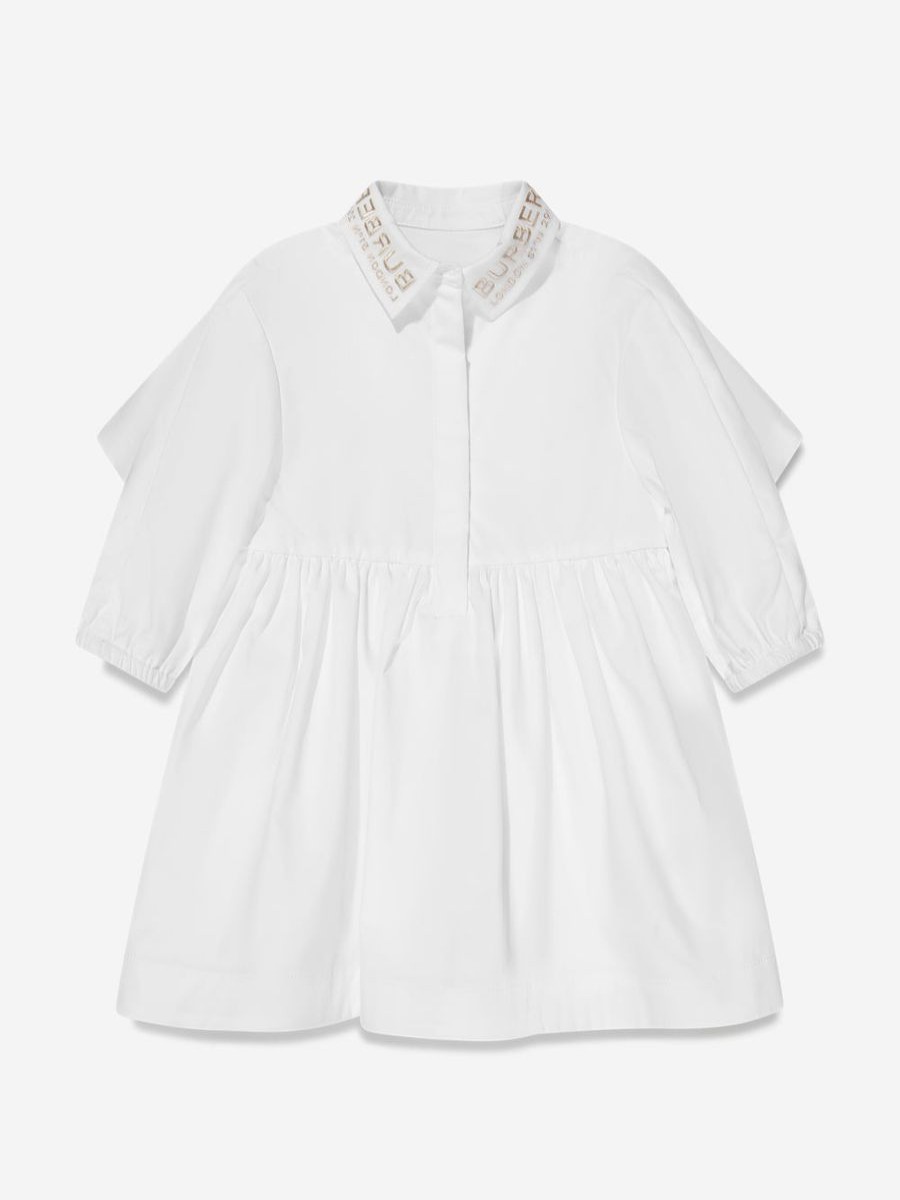 Baby Burberry Kids Dresses | Baby Girls Mini Lyria Dress In White