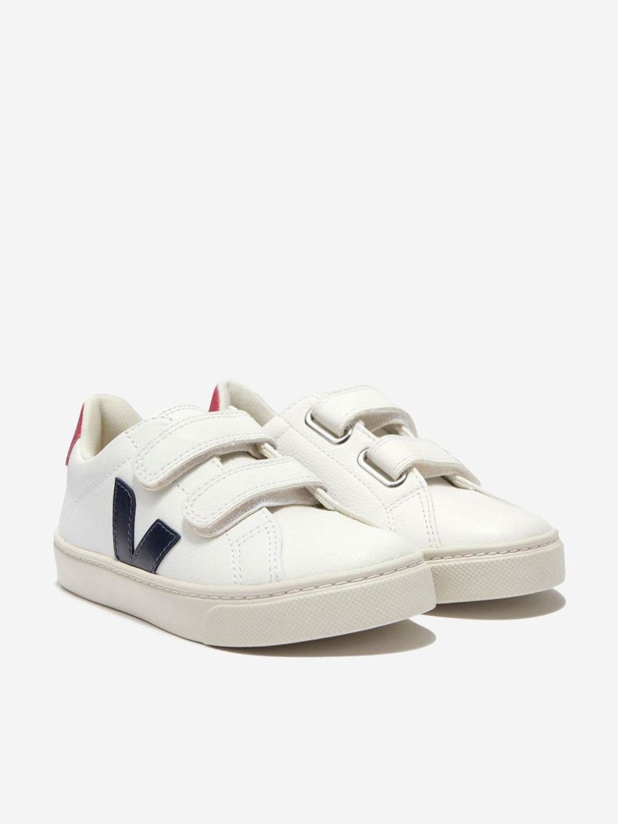 Girls Veja Sneakers | Unisex Velcro Trainers