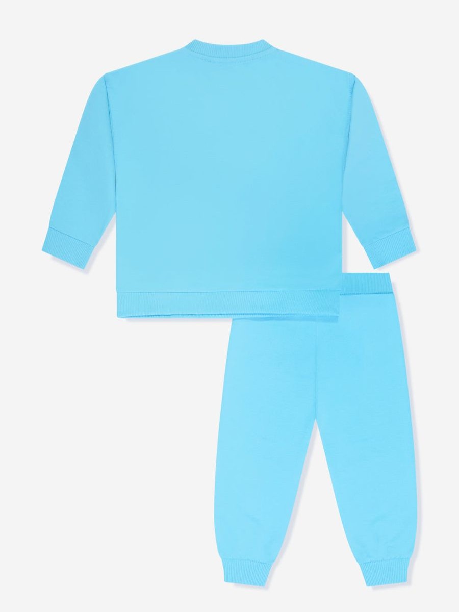 Baby Moschino Kids Tracksuits | Baby Teddy Logo Tracksuit In Blue