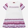 Teen Missoni Sweatshirts & Hoodies | Girls Zigzag Jersey Dress In White