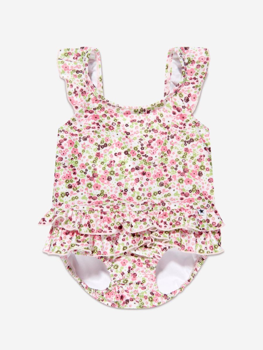 Baby Molo Swimwear | Girls Meadow Print Nalani Swimsuit