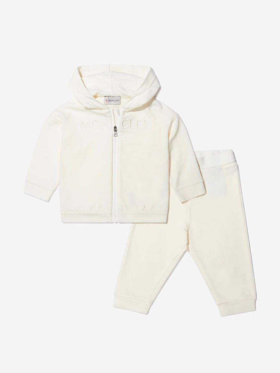 Girls Moncler Enfant Tracksuits | Baby Unisex Stretch Logo Tracksuit