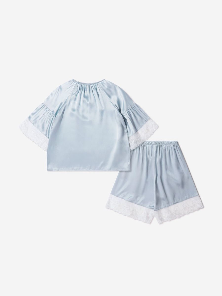 Girls Amiki Children Nightwear & Pyjamas | Girls Silk Adriana Pyjamas