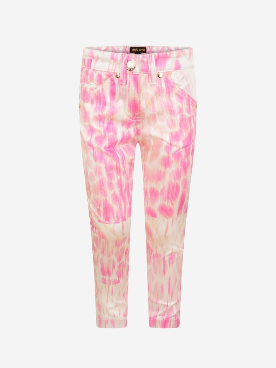 Girls Roberto Cavalli Trousers | Girls Leopard Print Trousers