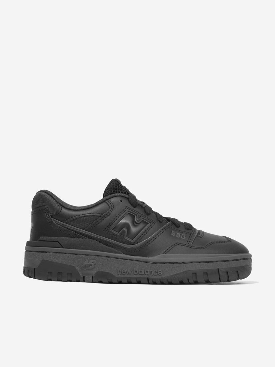 Girls New Balance Sneakers | Kids 550 Trainers In Black