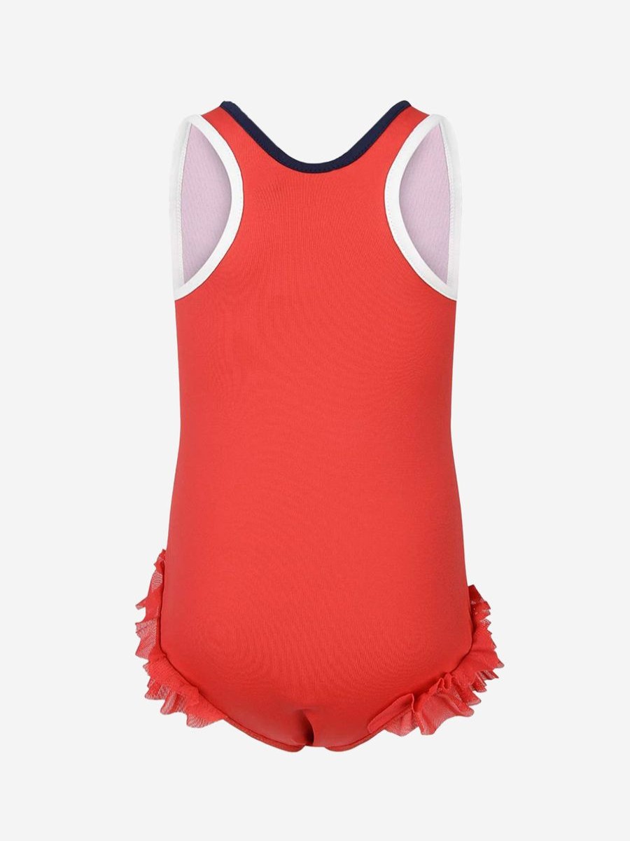 Girls Moncler Enfant Swimwear | Girls Logo Swimsuit