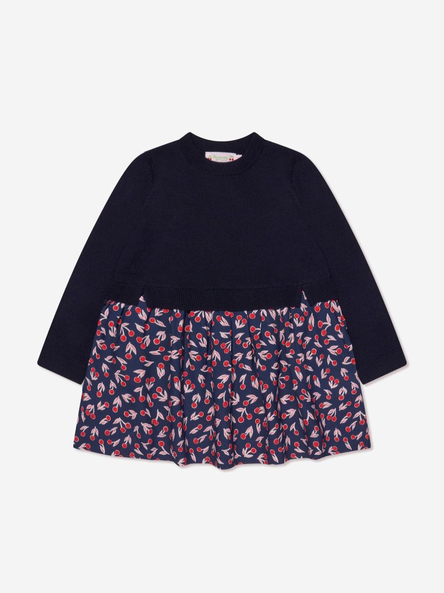 Teen Bonpoint Sweatshirts & Hoodies | Girls Tayra Sweater Dress In Navy