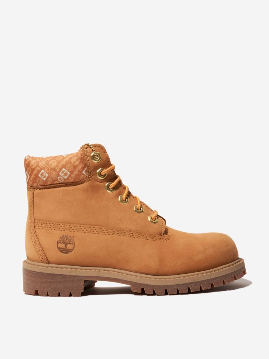 Teen Timberland Footwear | Kids Nubuck 6 Inch Premium Boots