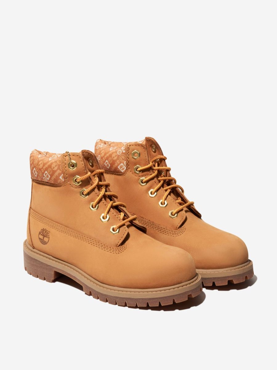 Teen Timberland Footwear | Kids Nubuck 6 Inch Premium Boots