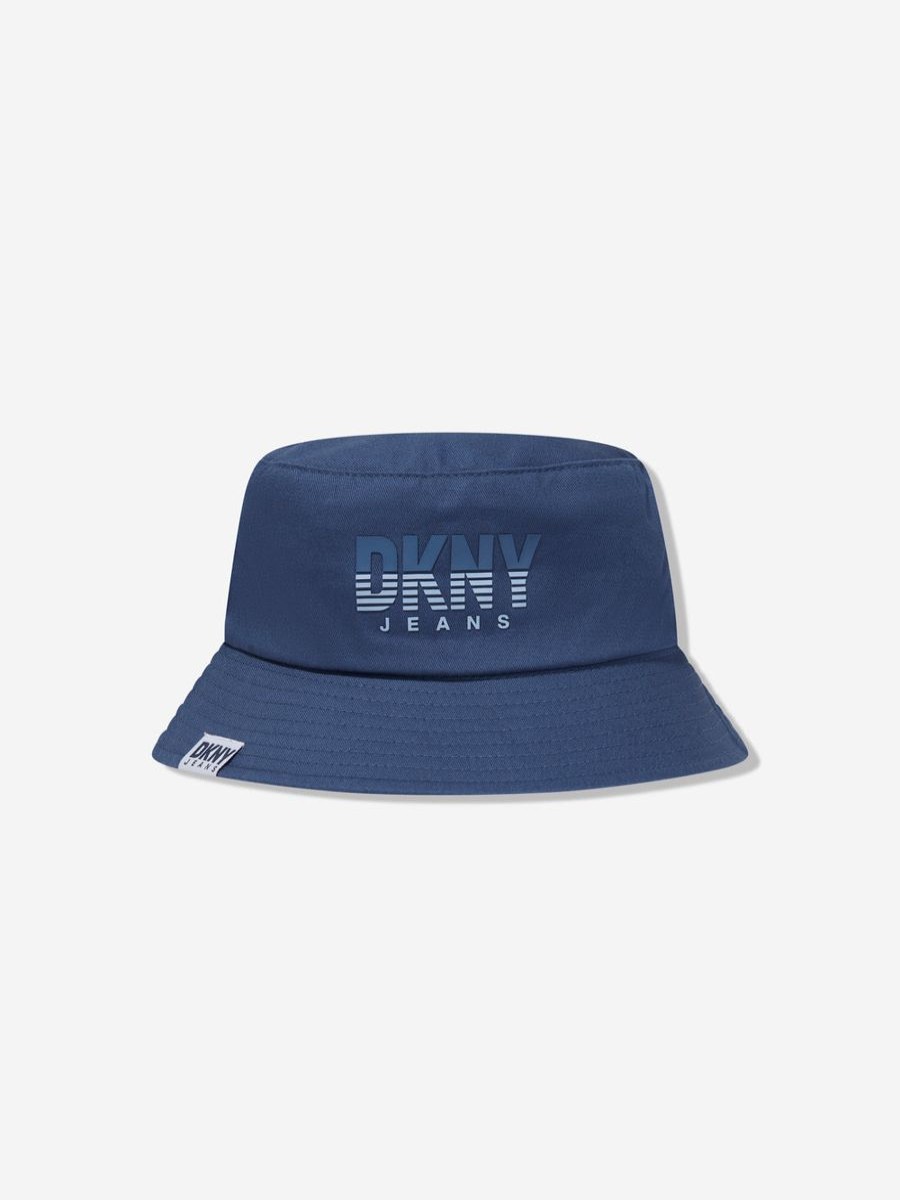 Teen DKNY Sweatshirts & Hoodies | Boys Logo Bucket Hat In Blue