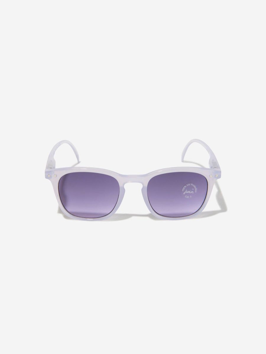 Girls Izipizi Sunglasses | Girls Iconic Trapeze Sunglasses In Purple