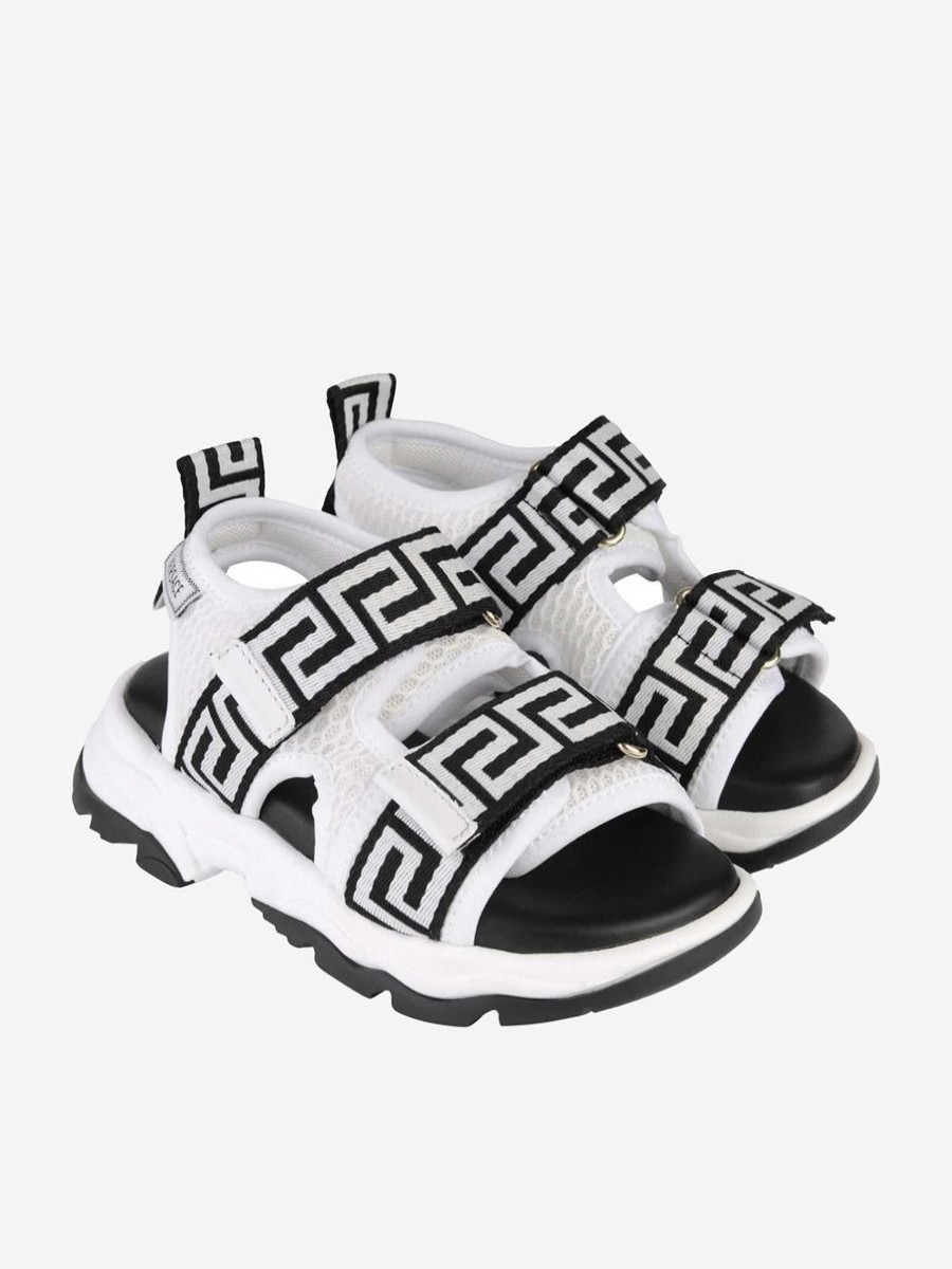 Teen Versace Footwear | Versace Mesh Sandals