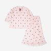 Girls Amiki Children Nightwear & Pyjamas | Girls Bow Print Melany Pyjamas