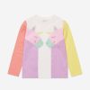 Teen Stella McCartney Kids Sweatshirts & Hoodies | Girls Long Sleeve Unicorn T-Shirt In Multicolour