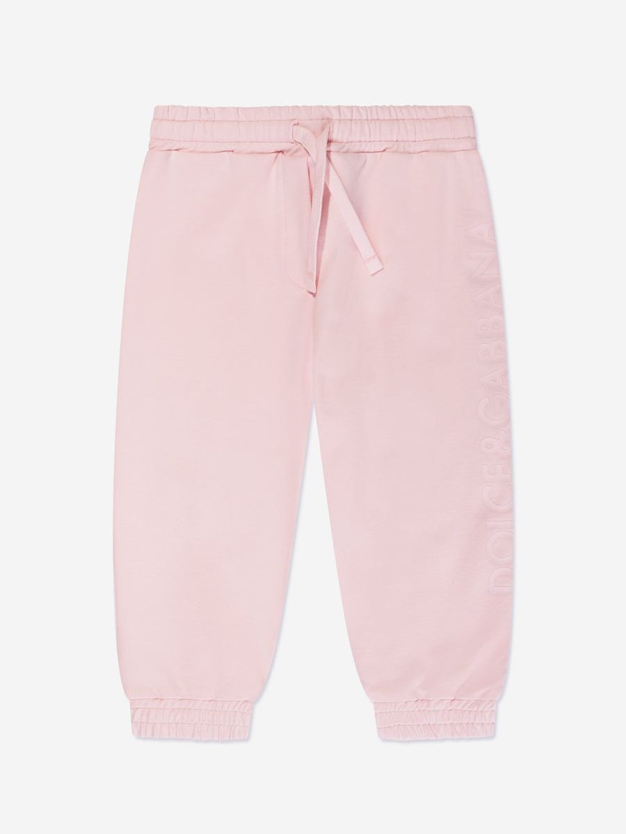 Baby Dolce & Gabbana Kids Sweatpants | Baby Girls Joggers In Pink