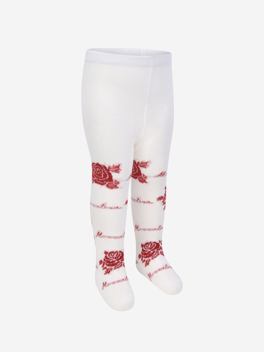 Teen Monnalisa Accessories | Baby Girls & Red Rose Tights