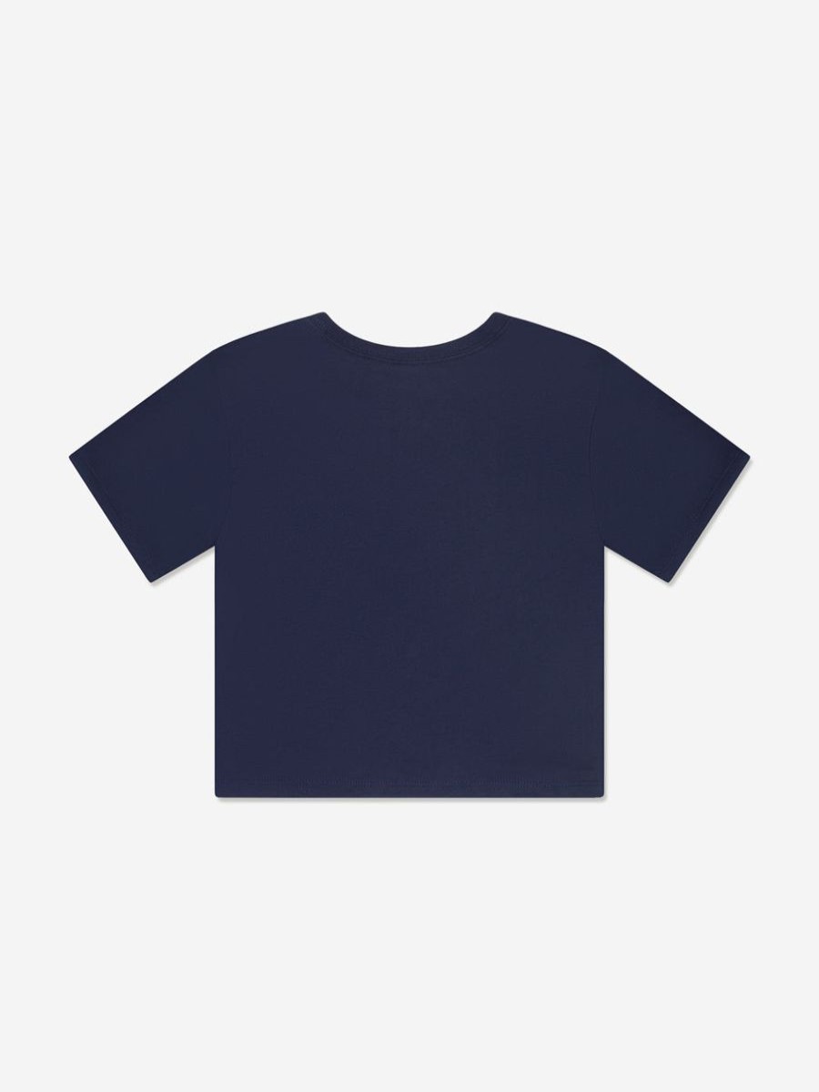 Teen Ralph Lauren Kids Shorts | Girls Varsity Polo T-Shirt In Navy