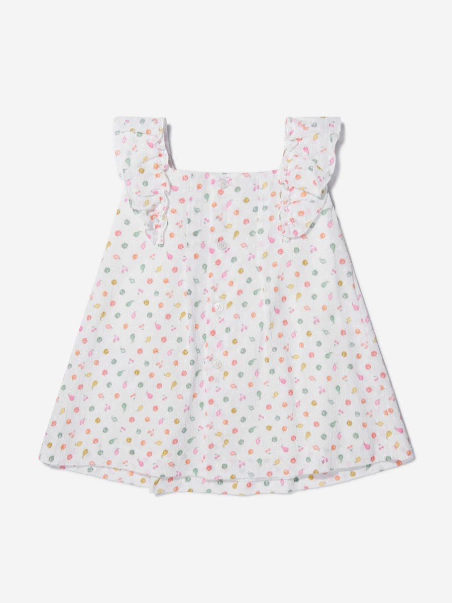 Baby Paz Rodriguez Dresses | Baby Girls Cotton Fruit Dress