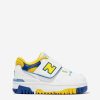 Girls New Balance Sneakers | New Balance - Kids 550 Logo Trainers In White | Childsplay Clothing