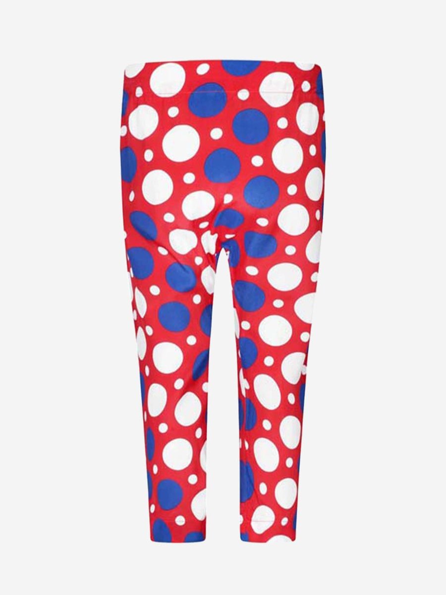 Girls MARNI KIDS Trousers | Girls Spotted Silk Trousers