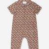 Baby Burberry Kids Babygrows & Rompers | Baby Andreas Romper In Beige