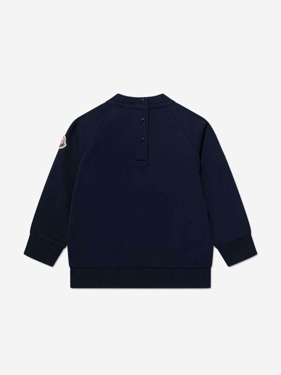 Baby Moncler Enfant Sweatshirts & Hoodies | Baby Boys Planes Print Sweatshirt In Navy