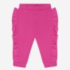 Baby Balmain Sweatpants | Balmain - Baby Girls Ruffle Trim Sweatpants | Childsplay Clothing