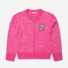 Girls Billieblush Jumpers & Cardigans | Girls Knitted Cardigan In Pink