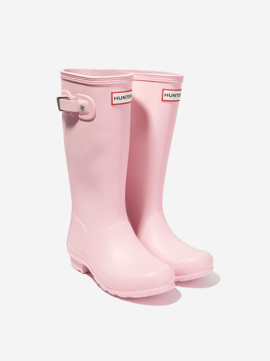 Girls Hunter Boots | Girls Original Wellington Boots In Pink