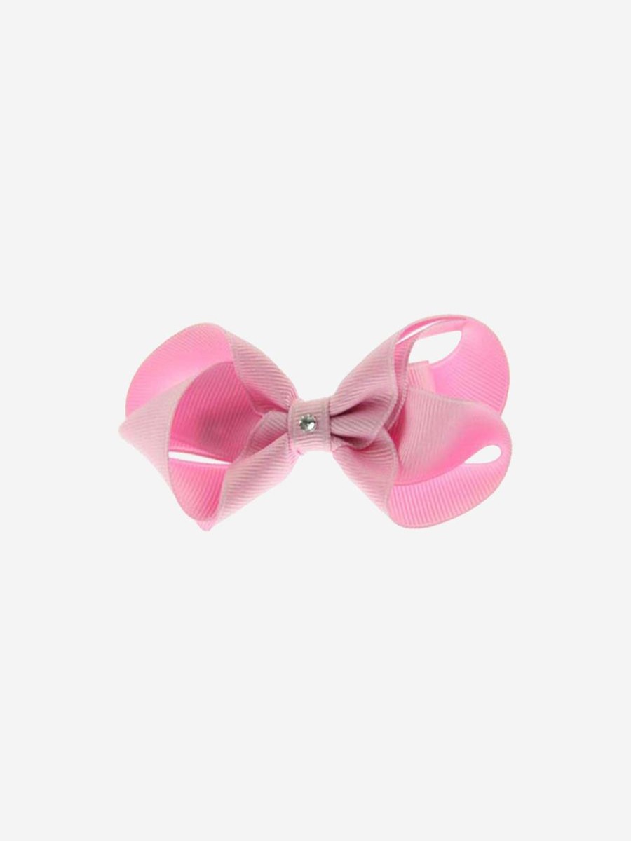 Teen Dotty Daydreams Accessories | Girls Powder Pink Bow Hairclip